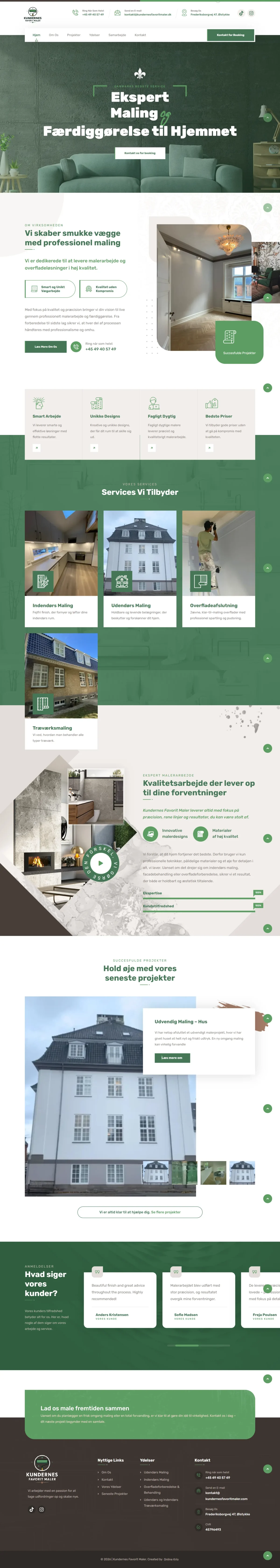 House Painter Website